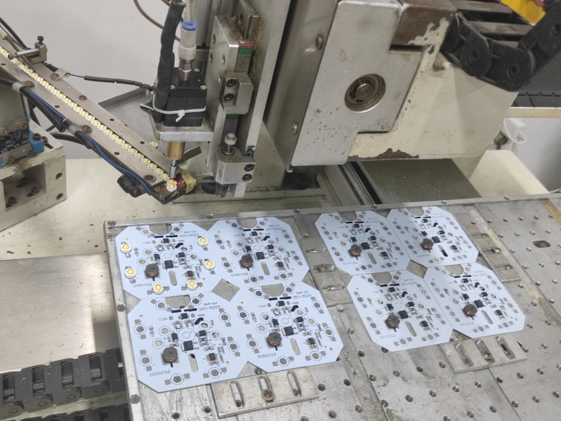 Wetech Electronic Technology Limited Produktionslinie des Herstellers