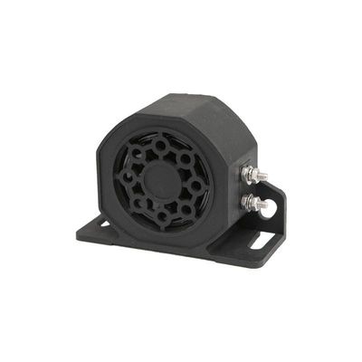 12V - 24V Auto-Rückwärtshorn IP67 Lkw-Rückwärts-Alarm Schwarz mit Edelstahl-Halterung