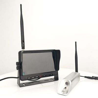 2412MHz - 2484MHz Forklift drahtlose Kamera System 7 Zoll drahtlose Rücksicht Kamera