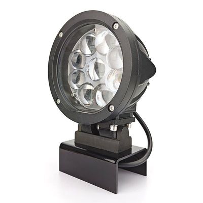 angepasste Gabelstapler-Blaue Fleckenleuchte mit Aluminiumgehäuse aus Edelstahl und PMMA-Objektiv