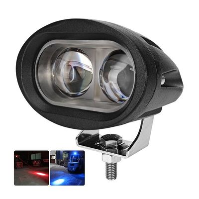 Wasserdichtes Gabelstapler Blaue Fleckenleuchte 10W LED Blaue Fleckenleuchte 10V - 80V mit Aluminiumgehäuse