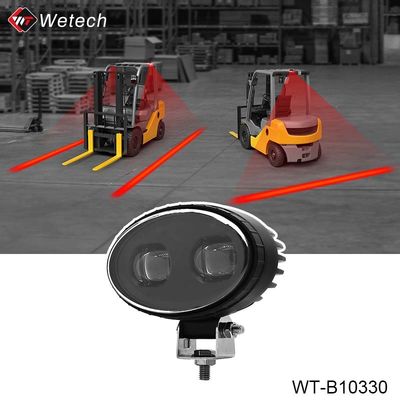 Rot / Blau Forklift Sicherheitszone Lichter IP67 Forklift Sicherheitslicht