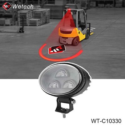 IP67 Forklift-Bogenlicht 30W Forklift-Lampen 10V - 80V für Fußgängersicherheit und Forkliftzone