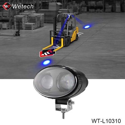 10V - 80V Blaue LED-Spotlicht IP67 Lkw-Spotlicht mit Edelstahlhalterung