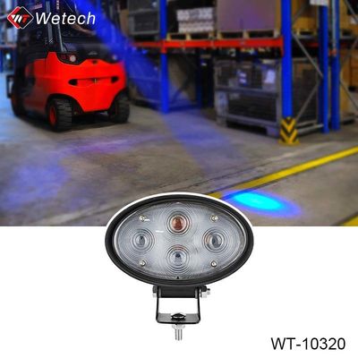20 W Forklift Blauer Spotlicht 10V - 80V Forklift Blauer Spotlicht mit Warnung für die Kollisionssicherheitszone