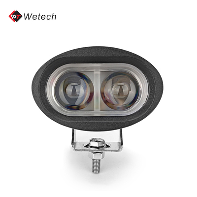 10-80V Gleichstrom-Forklift-Sicherheitswarnlicht Wasserdicht IP 67 10W LED Blauflecklicht für die Arbeitssicherheit