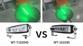 Gabelstapler-Sicherheitsleuchte 30 W, rote Zonenwarnung